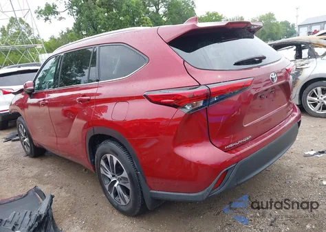 2021 Toyota Highlander Xle from USA, damaged, VIN 5TDHZRBH4MS098484